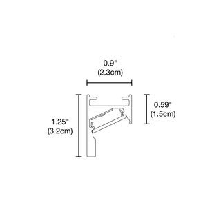 Cirrus Channel Wall Wash br   With Glare Shield